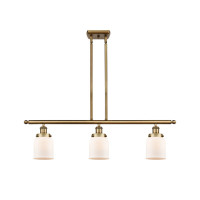Bell - 3 Light 36" Island Light - 5" Shade