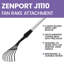 Inclinaison de ventilateur multi-outils pour jardin