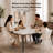 Hadda Stackable Dining Chair with Floral Cutout Back and Stainless Steel Legs – Modern Metal Side Chair for Kitchen, Dining Room, or Restaurant-434286767