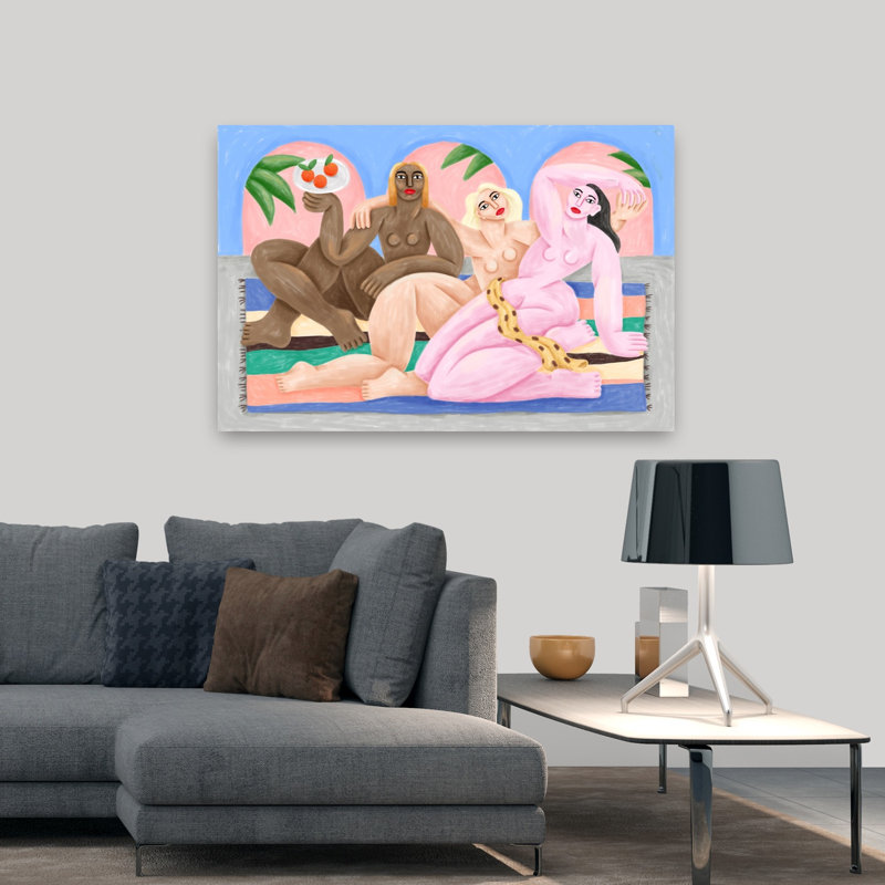 Art contemporain Nouvelles Gracces, H 32 po x l 48 po