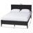 Wooley Mid-Century Fluted Wood Platform Bed-1726108337-1726108343