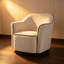 Fauteuil demi-tonneau en chenille-131092362