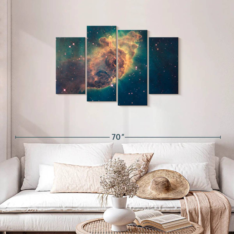 Oberle Carina Nebula Pillar, 27" H x 43" W