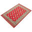 Tapis décoratif en laine gris clair en laine de conception unique 4 pi 9 po x 8 pi 8 po noué à la main
