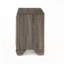 Table de chevet grise