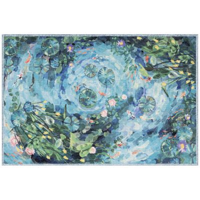 Impressions Polyester Non-Skid Kitchen Mat