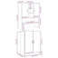Engineered Wood Freestanding Bathroom Cabinet-424942999