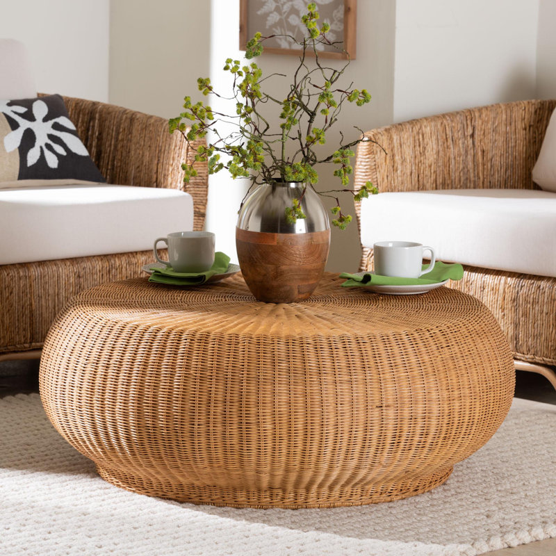 Table basse bali & pari Beatriz Natural Rattan