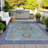 Machine Washable Indoor/Outdoor Jacobus ACN2159 Global Rug-1786128753