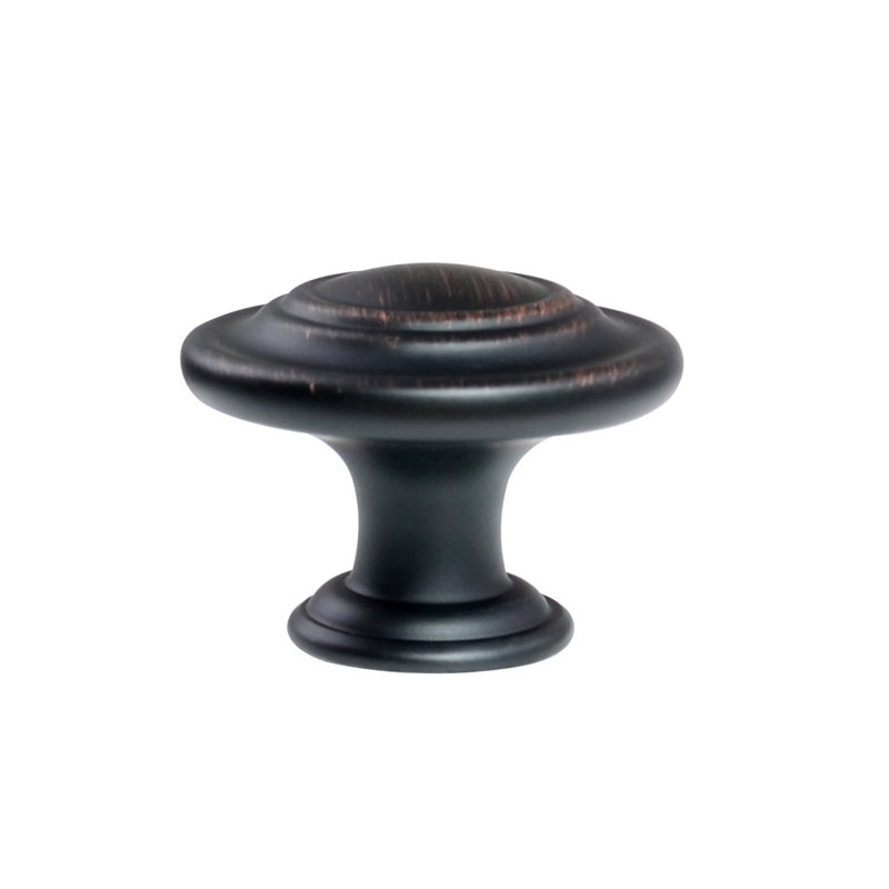 Poignée champignon 1 1/4" diamètre multipaquet, Bronze huilé