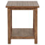 Ensemble de tables basses et de tables de bout Castleton Brown 2 pièces (seulement avec table basse)-1596909757