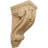 2 5/8"W x 3 3/4"D x 6 5/8"H Small Fig Leaf Corbel, Maple-120793897-58064341