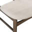 Chaise rembourrée en bois massif