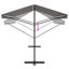 VidaXL 300cm D Polyester Cover Retractable Freestanding Awning-126703878-126703882