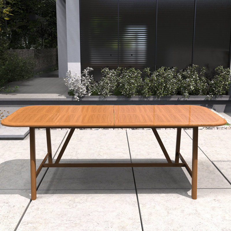Acacia Wood Outdoor Patio Dining Table