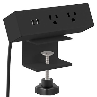 Desk Clamp Power Strip USB-A