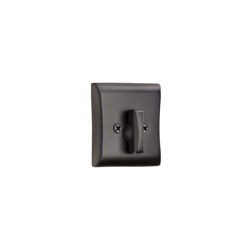 Neos Single Sided Deadbolt Satin Nickel Finish, Flat Black