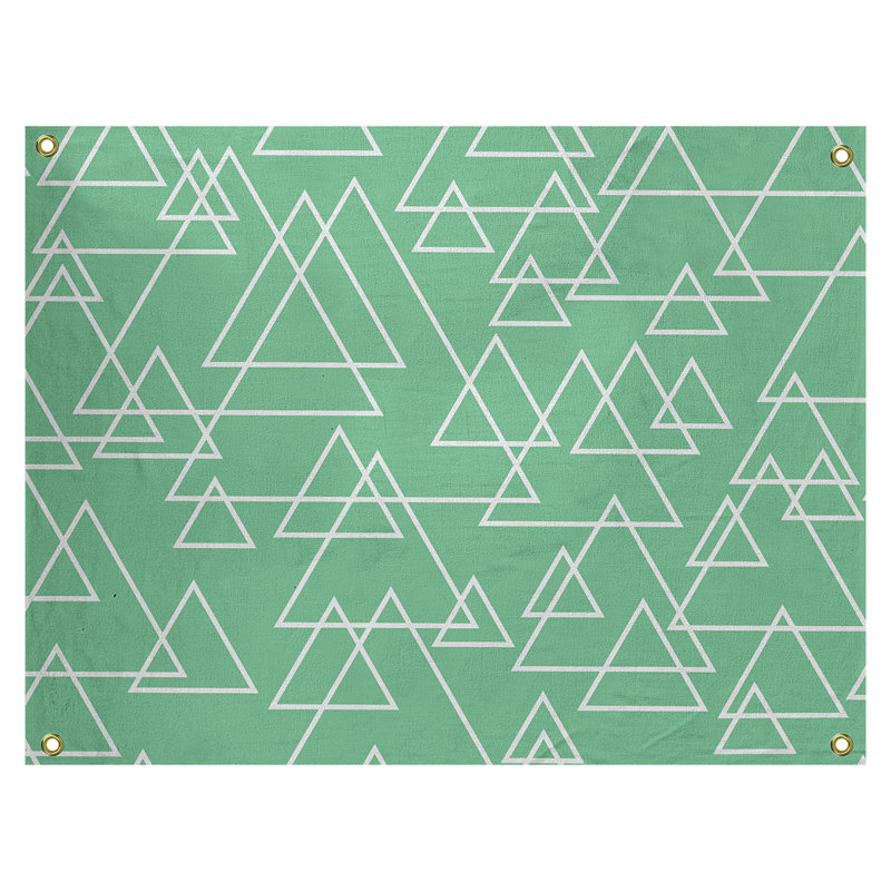 Tapisserie elizabeth en triangle dispersé katelyn Kitterman, H 27,5 po x l 37,5 po, Intérieur
