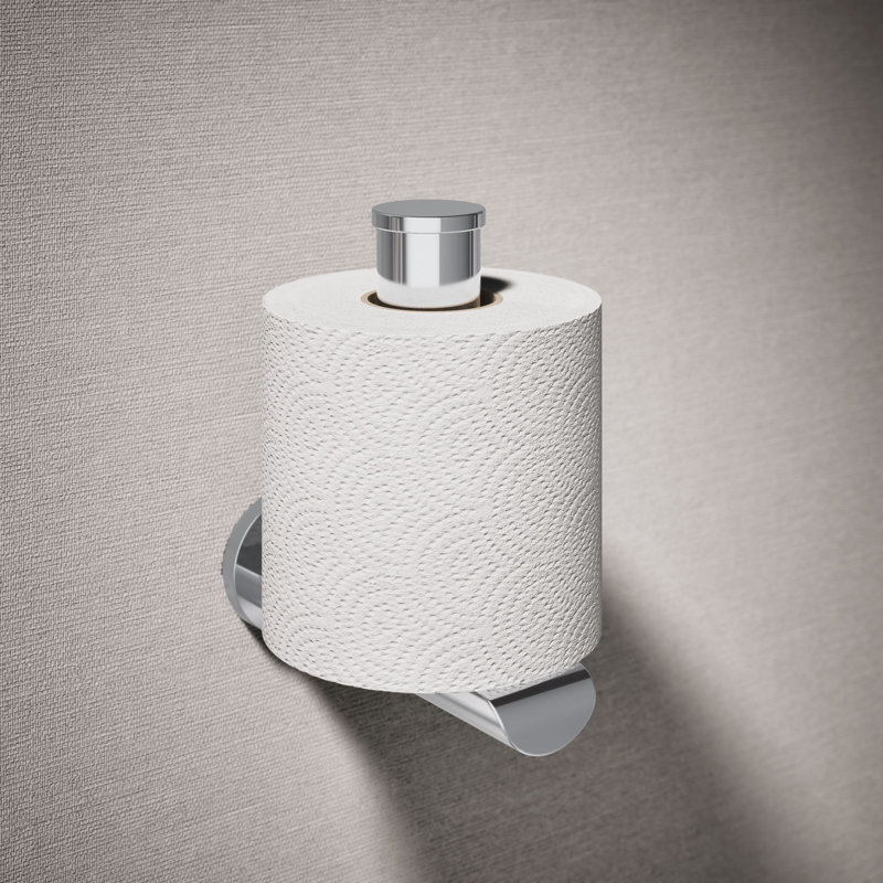 Avid Vertical Toilet Tissue Holder, Polished Chrome