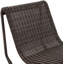 Chaise berçante d'extérieur en osier Antigua-167879041