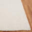 Tapis ivoire en laine touffeté à la main Borinka-88088861