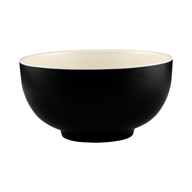 Karma 48 oz. Cereal Bowl, Ebony/Sand