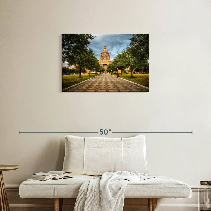 Ravi, Texas State Capitol, H 20 po x l 30 po