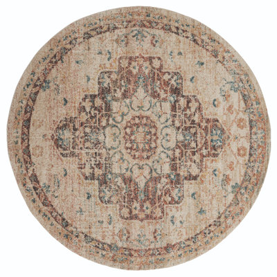 Scofield Synthetic Oriental Indoor Rug