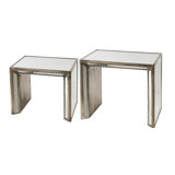 Glass Top Nesting Tables