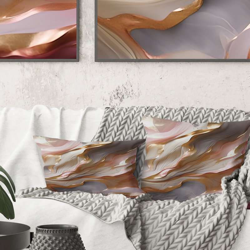 Coussin Subtle Serenity, 16" x 16"