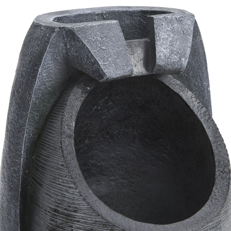 Outdoor Urn Fountain with Lights
