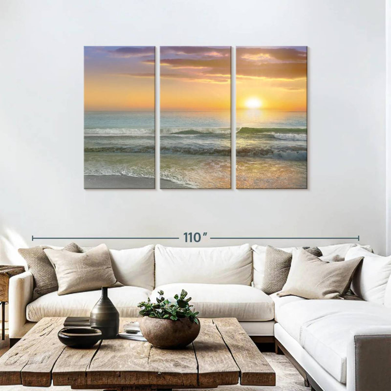 Gillard Dawn Rays, 48" H x 74" W