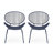 Modern Outdoor Chair(Set Of 2)-1144895525