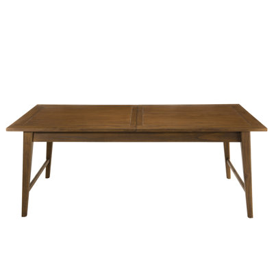 Kimberly Extendable Solid Wood Top Dining Table