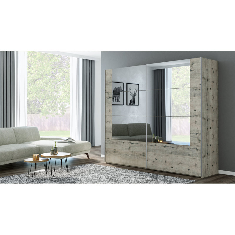 2 Door Manufactured Wood Wardrobe