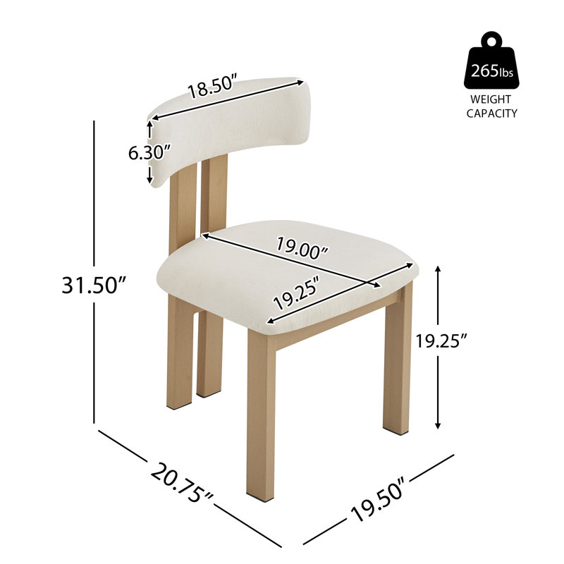 Ensemble bistro 3 pièces Wille, Beige / Naturel