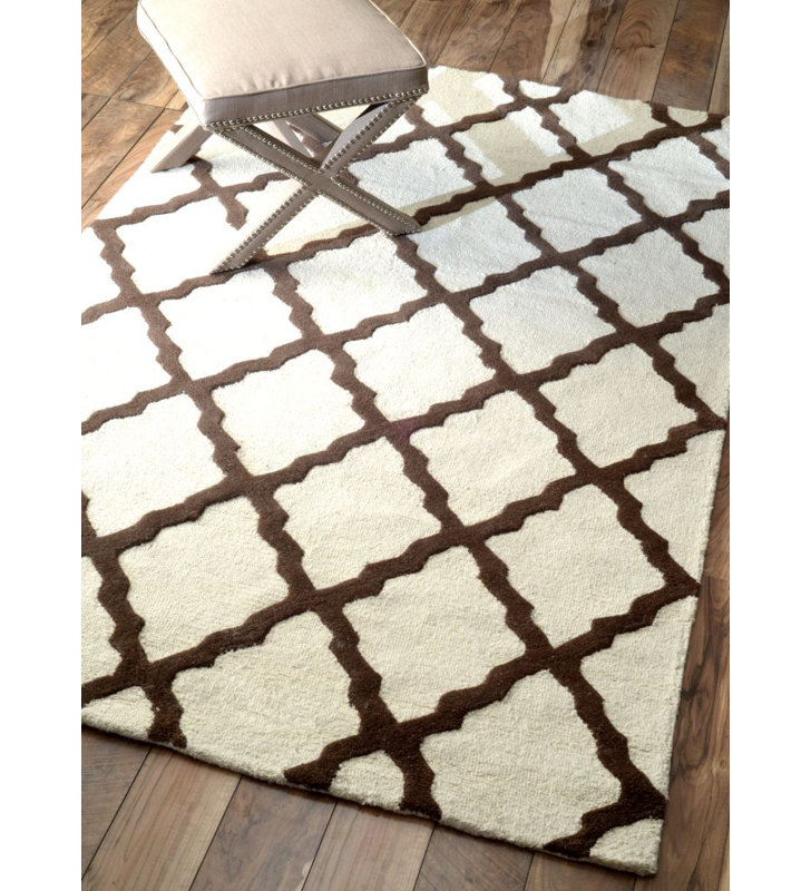 Simonds Wool Geometric Indoor Rug, 8'6" x 11'6"
