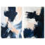 Ensemble de 2 toiles bleues-122196608-122196621