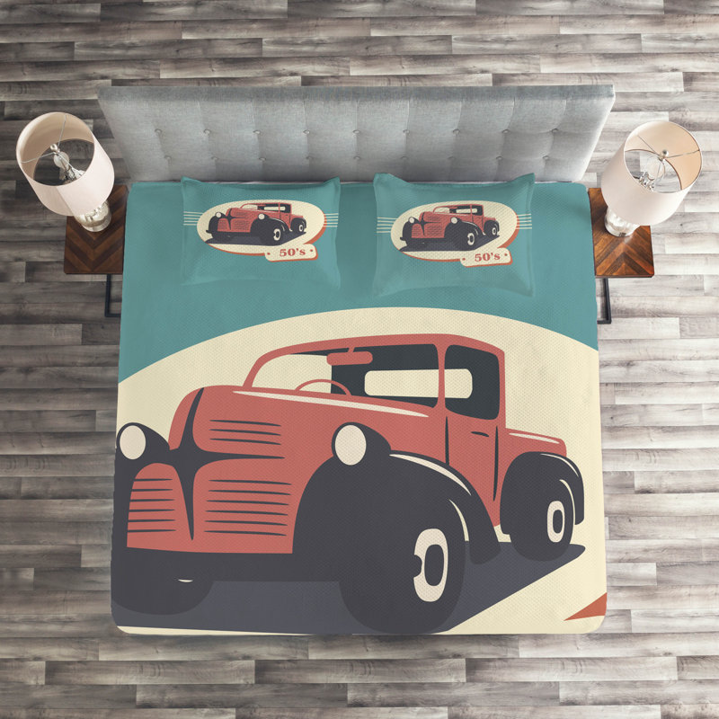 Modern & Contemporary Polyester Coverlet