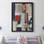 Toile encadrée de qualité supérieure ORANGE CRUSH II - prête à être accrochée-819888735-819888729