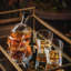 Memento Mori Handmade Crystal Whiskey Glass