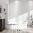 31"-32" W x 55" H Brushed Nickel Flexible 180° Pivot Shower Door Reversible Installation Frameless Bathtub Screen,1/4"(6MM) Tempered Glass With Nano Easy Cleaning And Stick Explosion-proof Membrance