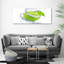 Green Apple - Wrapped Canvas Print