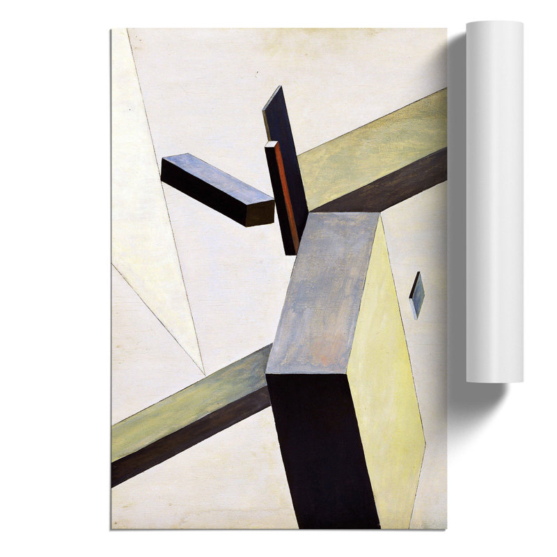 Composition by El Lissitzky - Frameless Print, 30cm H x 21cm W x 0.1cm D