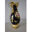 Taille du vase en résine Gauntlett noir et doré: 11 po x 9 po x H 20 po