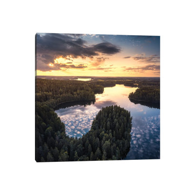 From Birds Eye I 1 Piece Wrapped Canvas Wall Art