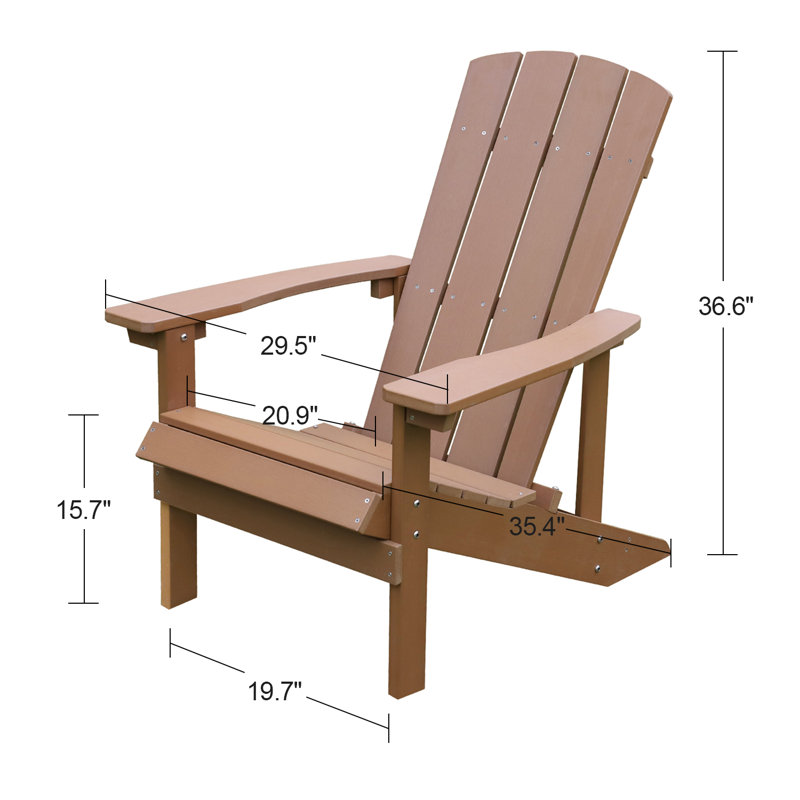 Roberto Adirondack Chair, Sorrel