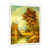 Toile avec cadre blanc