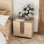 Table de chevet 2 tiroirs Modern Farmhouse