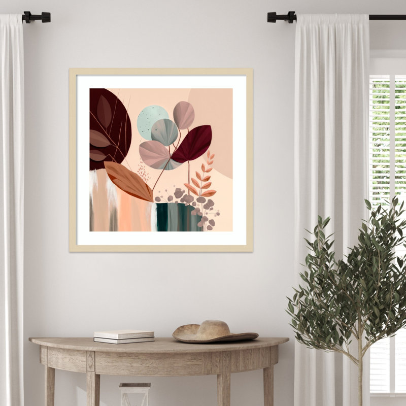 «Celeste Complement» par Bella Eve, impression sur bois encadrée, H 25 po x l 25 po